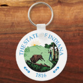 Indiana-teken Sleutelhanger (Voorkant)
