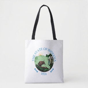 Indiana-teken Tote Bag