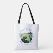 Indiana-teken Tote Bag (Achterkant)