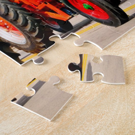 Indiana Tractor Parade. Jigzaag Puzzle Legpuzzel (Zijkant)