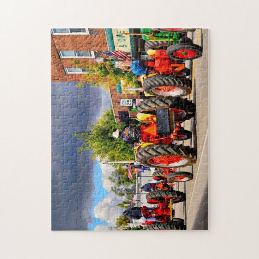 Indiana Tractor Parade. Legpuzzel (Verticaal)