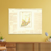 Indiana US Canvas Afdruk (Insitu (Woonkamer))