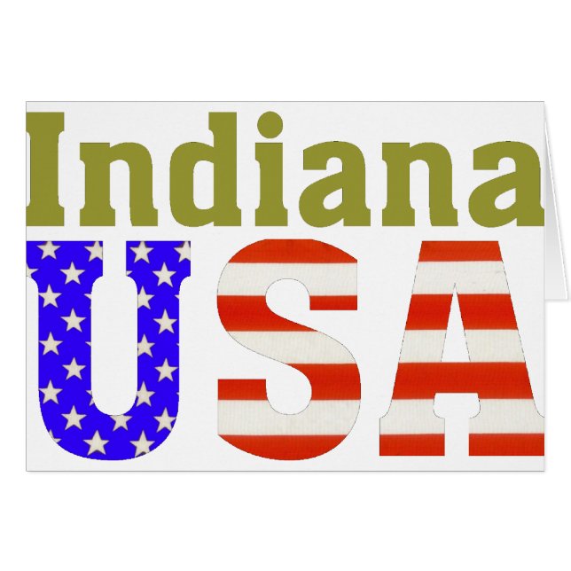 Indiana USA! (Voorkant Horizontaal)