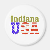 Indiana USA! Magneet (Voorkant)