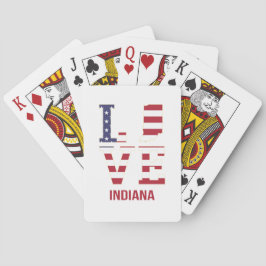 Indiana USA Pokerkaarten