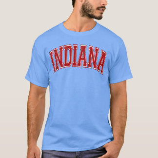 INDIANA VARSITY SPORTS STYLE ATHLETISCHE TRUI fri T-shirt