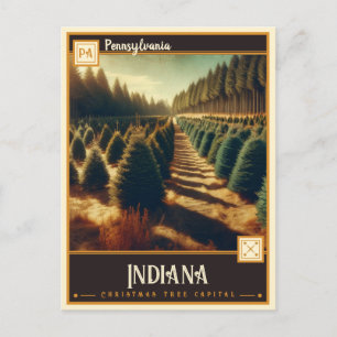 Indiana, Verenigde Staten    Briefkaart