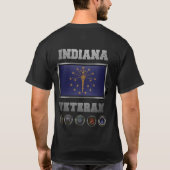 Indiana Veteran Tshirt (Achterkant)