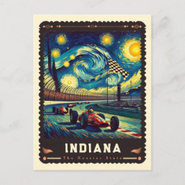 Indiana | Vincent van Gogh geïnspireerd Briefkaart