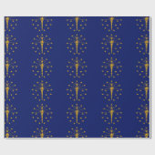 Indiana vlag cadeaupapier (Vlak)
