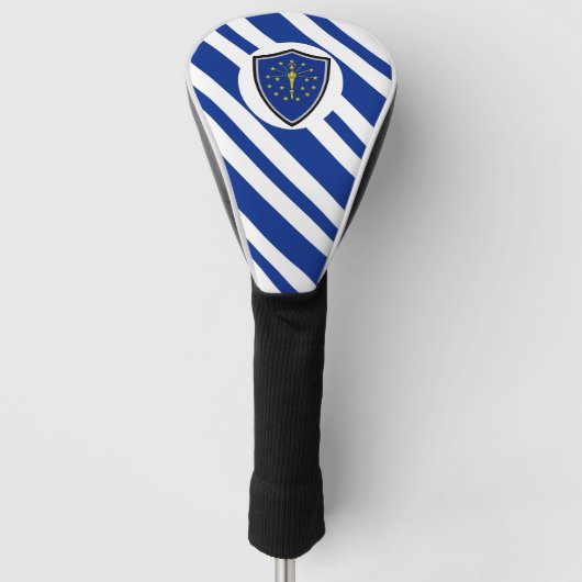 Indiana vlag golfheadcover (Voorkant)