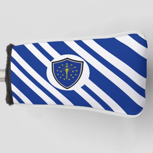 Indiana vlag golfheadcover (Voorkant)