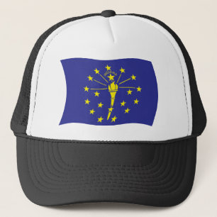Indiana Vlag Hoed Trucker Pet