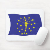 Indiana Vlag Muismat (Met muis)