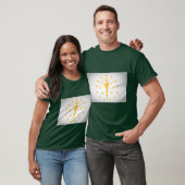 Indiana Vlag van de Staat 2 T-shirt (Unisex)