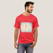 Indiana vlag van staat t-shirt (Voorkant volledig)