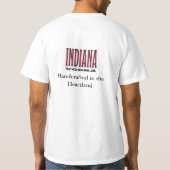 Indiana Vodka T-Shirt met Logo (Achterkant)