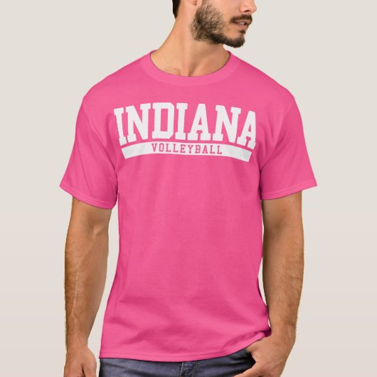 Indiana Volleybal T-shirt (Voorkant)