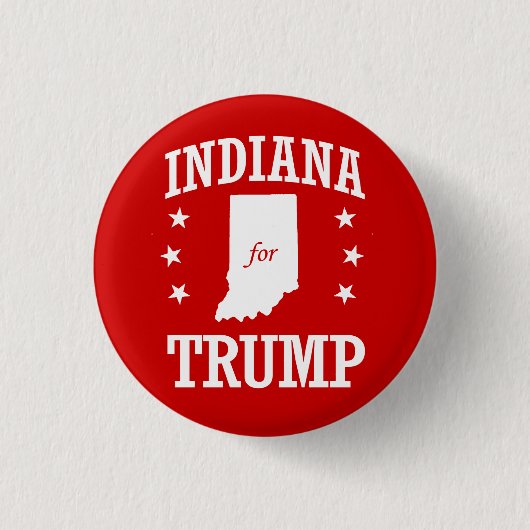 INDIANA VOOR TRUMP RONDE BUTTON 3,2 CM (Voorkant)
