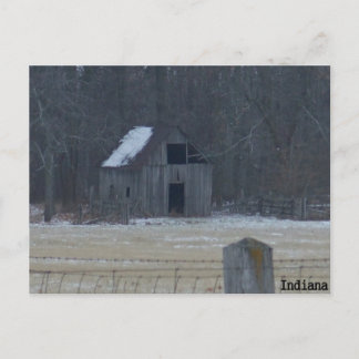Indiana Winter Briefkaart