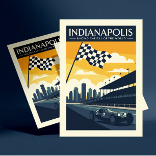  Indianapolis Briefkaart