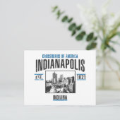 Indianapolis Briefkaart (Staand voorkant)