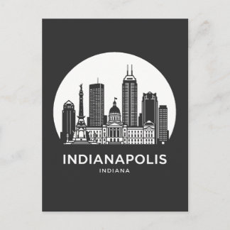 Indianapolis City Indiana Briefkaart
