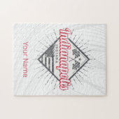 Indianapolis City Indiana Verenigde Staten Legpuzzel (Horizontaal)