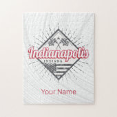 Indianapolis City Indiana Verenigde Staten Legpuzzel (Verticaal)