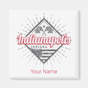 Indianapolis City Indiana Verenigde Staten Magneet