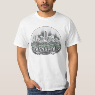Indianapolis City Indiana Verenigde Staten T-shirt