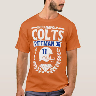Indianapolis Colts Pittman Jr 11 Amerikaans 1 T-shirt