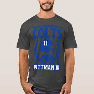 Indianapolis Colts Pittman Jr 11 Amerikaans T-shirt