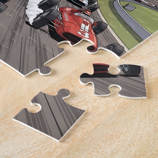 Indianapolis, de racehoofdstad van de wereld legpuzzel (Zijkant)