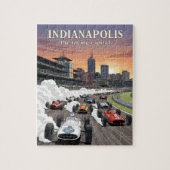 Indianapolis, de racehoofdstad van de wereld legpuzzel (Verticaal)