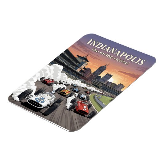 Indianapolis, de racehoofdstad van de wereld magneet (Linkerzijde)