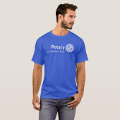 Indianapolis East Rotary Club T-shirt (donker) (Voorkant volledig)