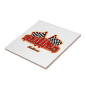 Indianapolis Flagged Tegeltje (Zijkant)