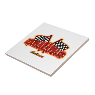 Indianapolis Flagged Tegeltje