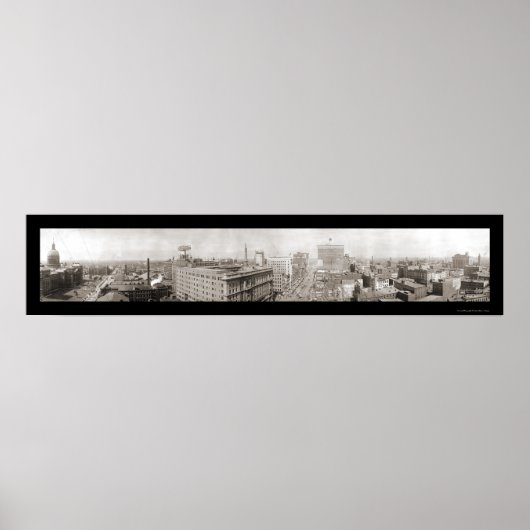 Indianapolis, IN Foto 1914 Poster (Voorkant)