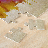 Indianapolis, IN | Waterverf City Skyline Legpuzzel (Zijkant)