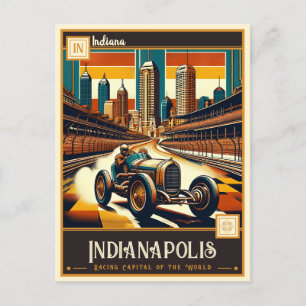 Indianapolis, Indiana    Briefkaart