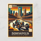 Indianapolis, Indiana |  Briefkaart (Voorkant)