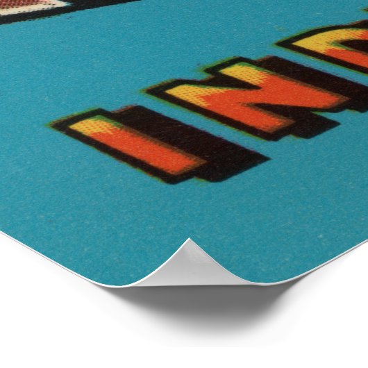 Indianapolis, Indiana (Capital Building) Poster (Hoek)