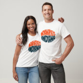 Indianapolis Indiana handschrift T-shirt (Unisex)