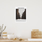 Indianapolis - Indiana ( Indy - Verenigde Staten ) Poster (Keuken)