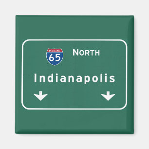 Indianapolis Indiana Interstate Highway: Magneet