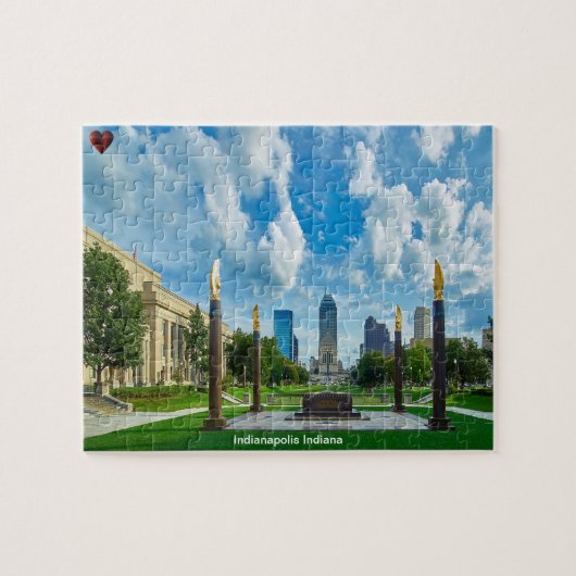 Indianapolis Indiana Legpuzzel (Horizontaal)