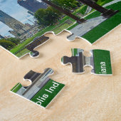 Indianapolis Indiana Legpuzzel (Zijkant)
