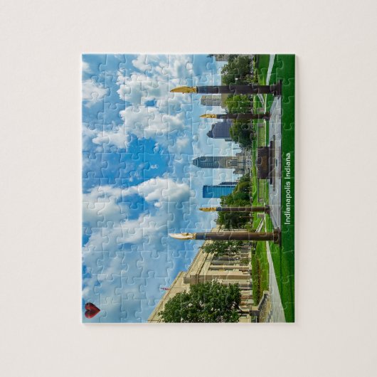 Indianapolis Indiana Legpuzzel (Verticaal)